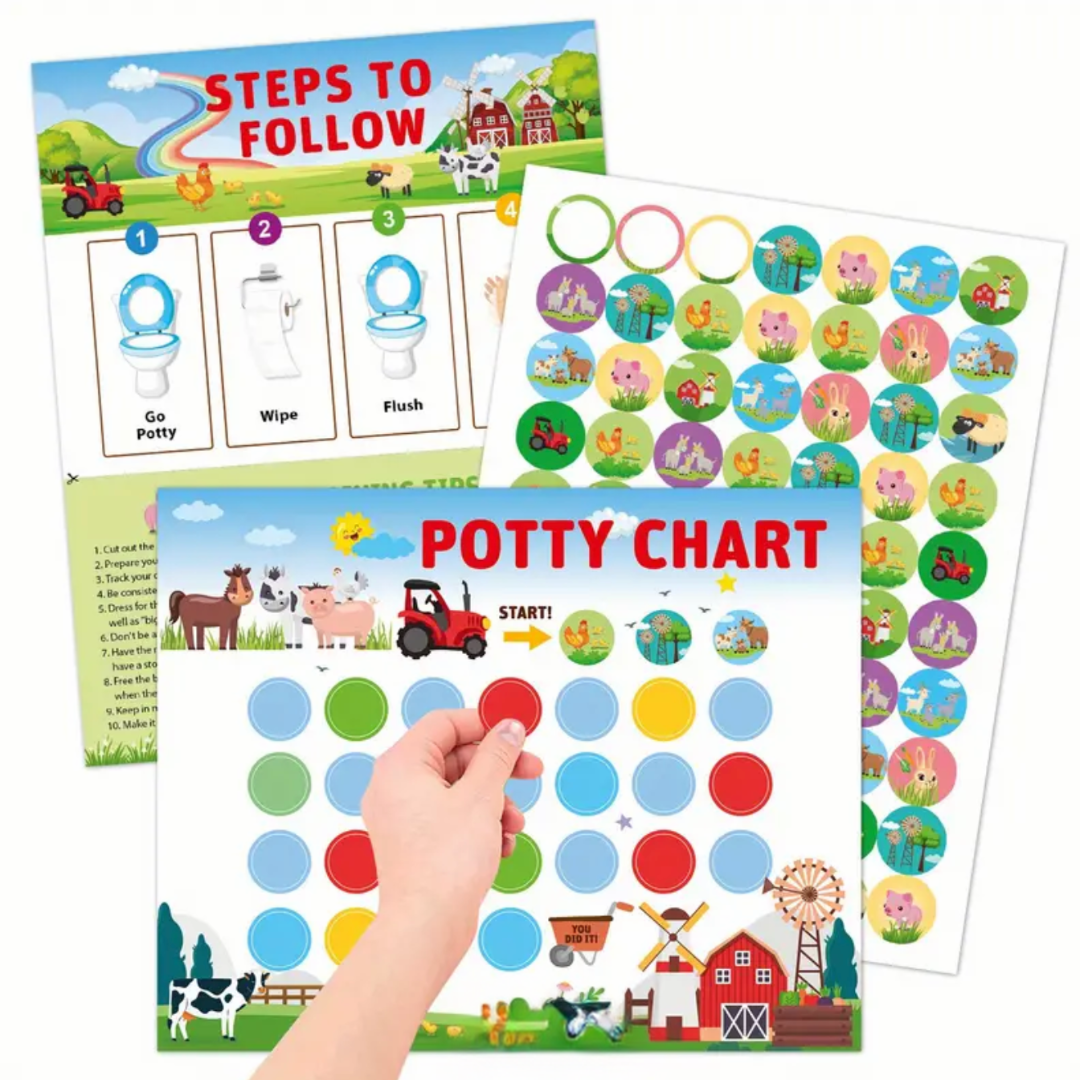 Toddler Toilet Training Chart