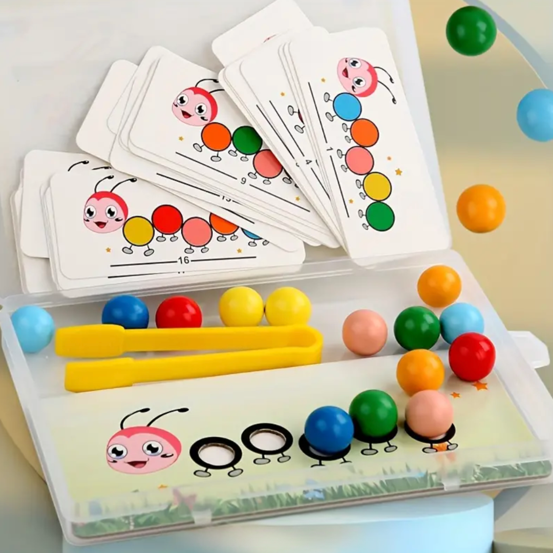 Montessori Rainbow Bead Sorter