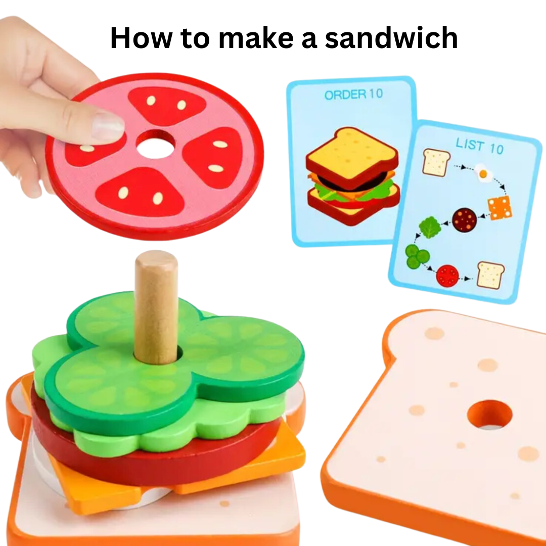 Wooden Sorting & Stacking game