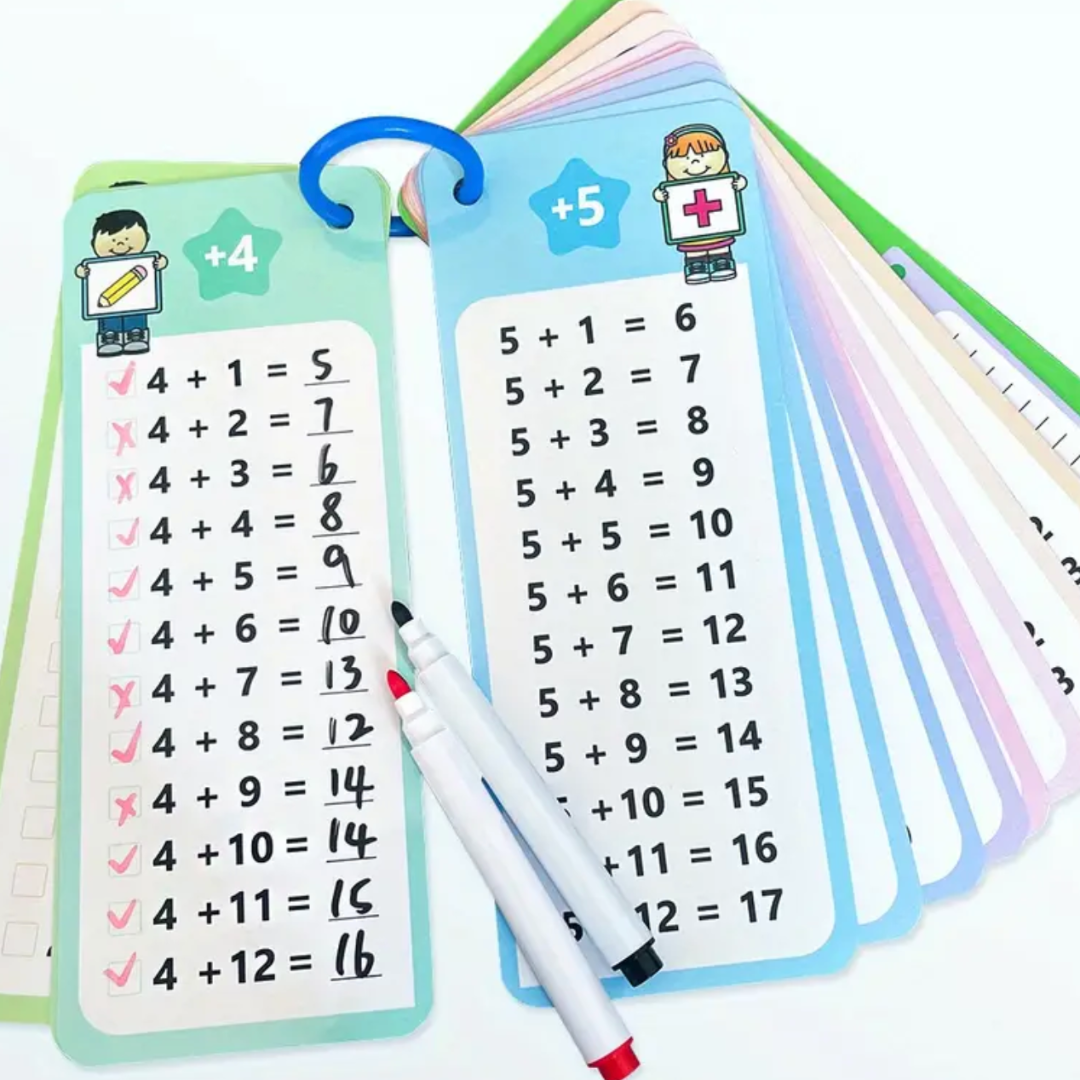 Addition Flash Cards