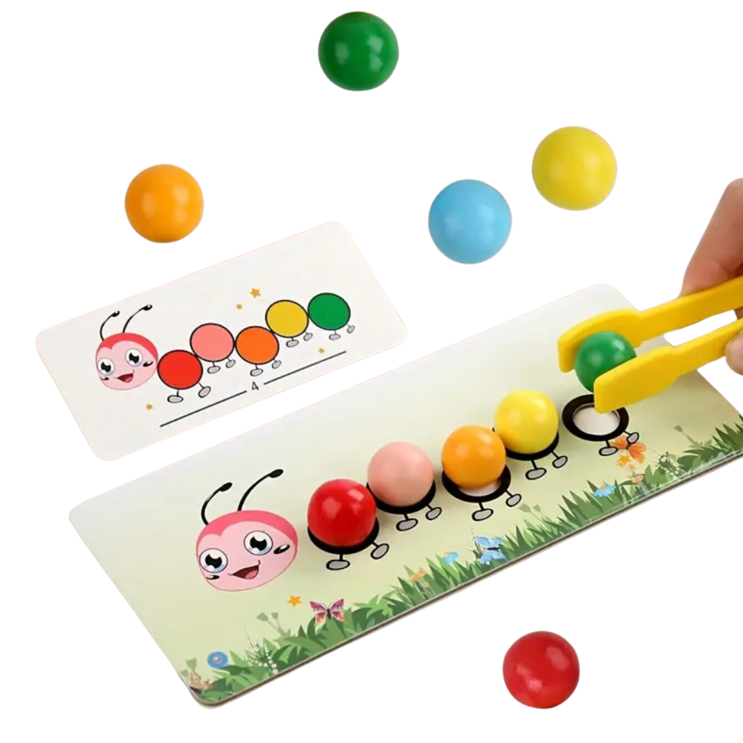 Montessori Rainbow Bead Sorter