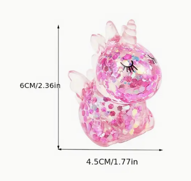 Unicorn Glitter Knead Toy – Sparkly Stress Relief