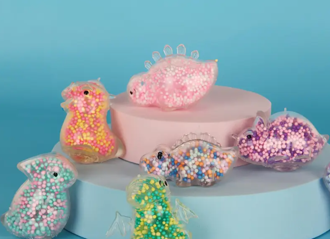Mini Dinosaur Squishy Stress Balls