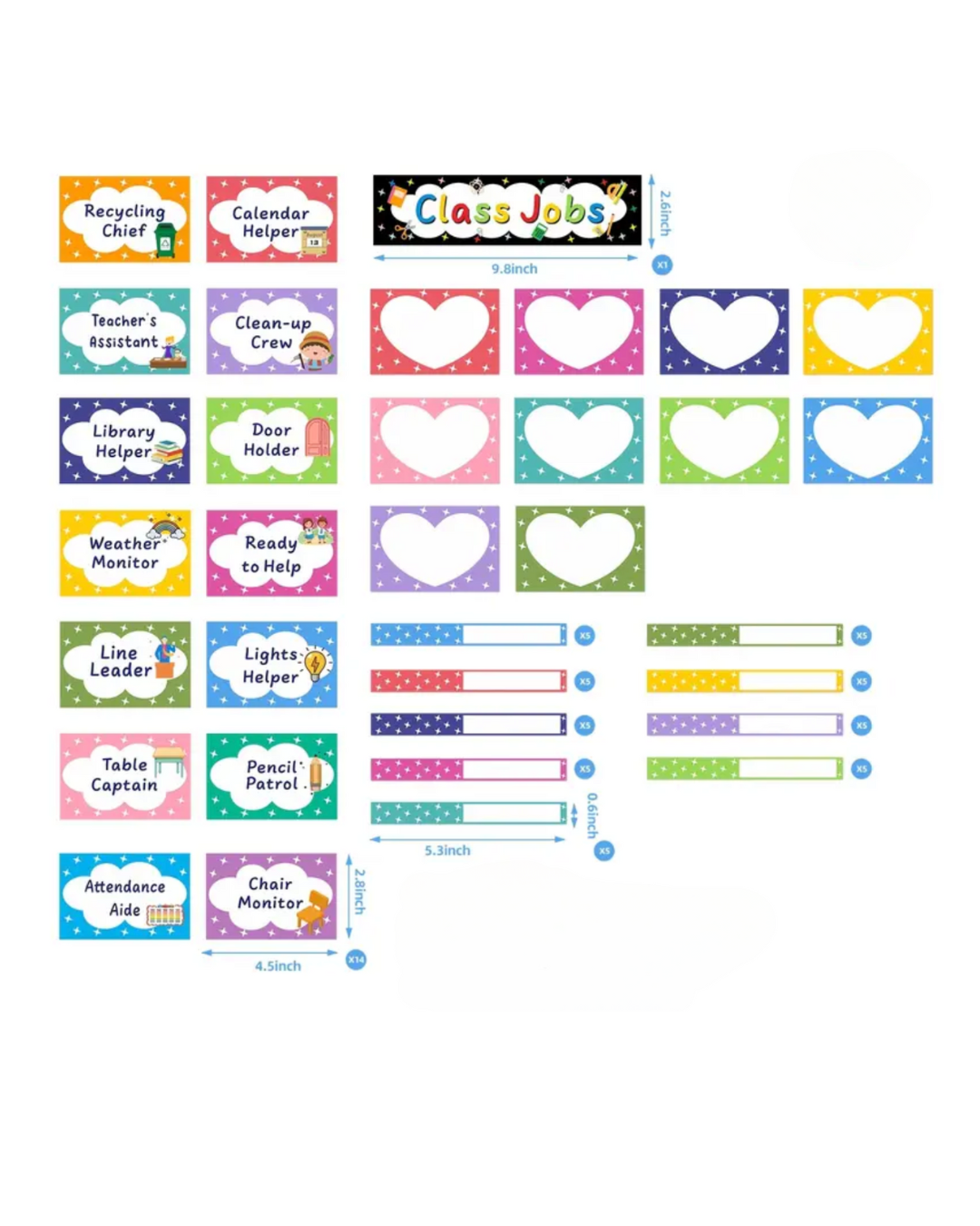 Class Jobs Pocket Chart