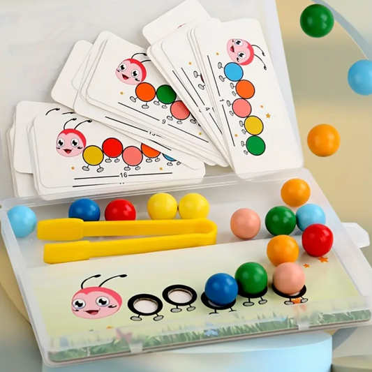 Montessori Rainbow Bead Sorter