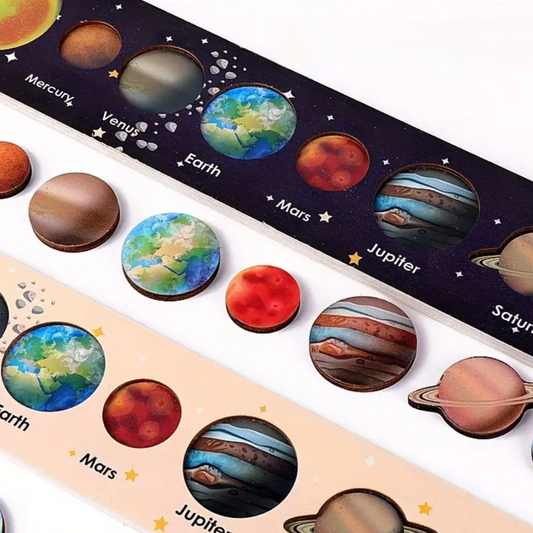 Solar System Wooden Puzzle